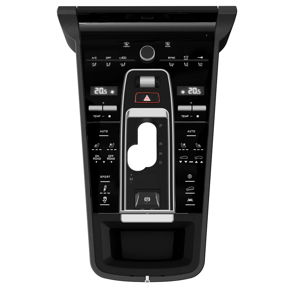 Full Touch Car Central Control Screen Bosstar for  2010-2017 Center Console Armrest Cover LCD Control Panel